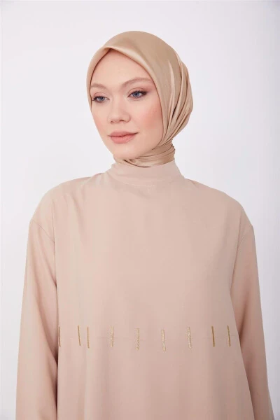 Embroidered Tunic 23k4718 Beige - ARMINE