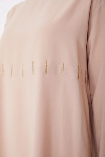 Embroidered Tunic 23k4718 Beige - 5