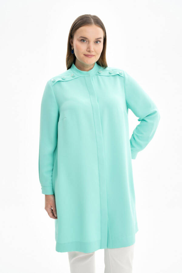 Embroidered Tunic with Quatrains - 4