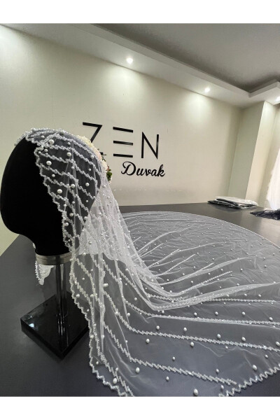 Embroidered Veil - 1