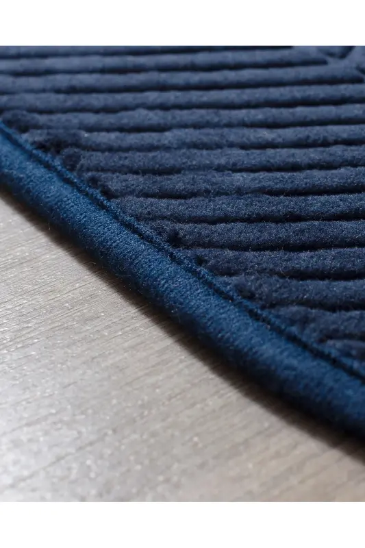 Emele 2-Piece Bath Mat - Indigo-INDIGO - 3