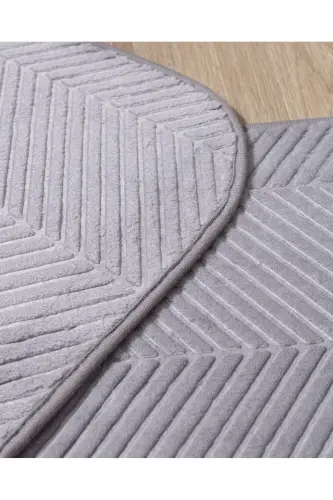 Emele 2'li Banyo Paspası - Açık Mavi-AÇIK MAVİ - MADAME COCO (1)