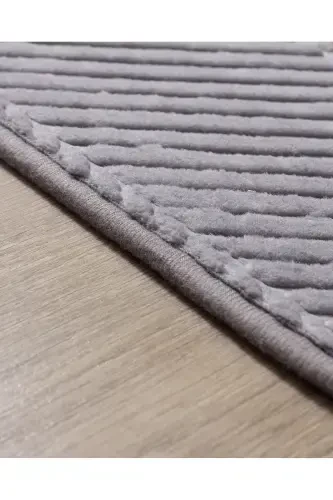 Emele 2'li Banyo Paspası - Açık Mavi-OCHIQ MAVİ - 3