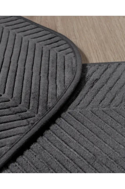 Emele 2'li Banyo Paspası - Antrasit-ANTRASİT - 2