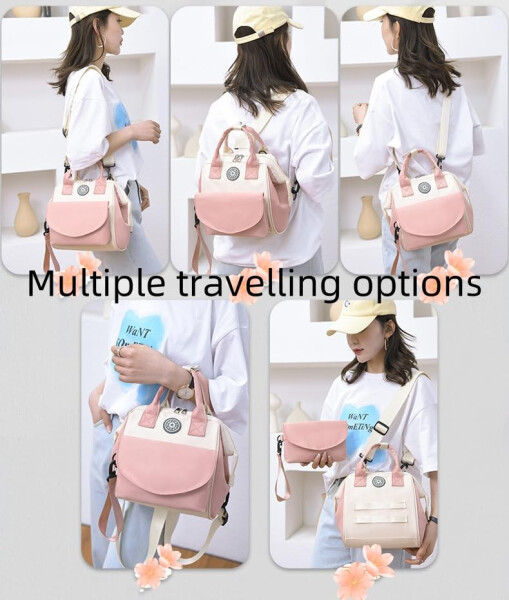 Emlivi Multifunction Diaper Bag Tote Baby Changing Bag,Insulated Baby Bottle Bag with Handle for Mom or Dad - 6