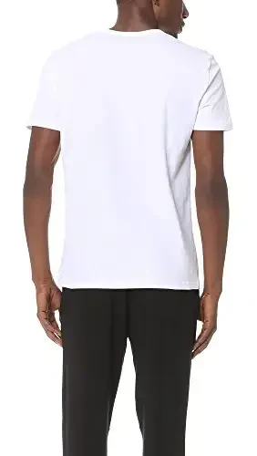 Emporio Armani erkaklar uchun 3 dona Regular Fit V-bo'yinli futbolka - 3