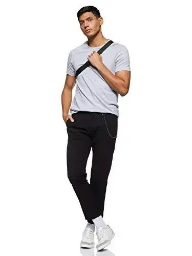 Emporio Armani erkaklar uchun bir rangli oddiy Pima O-bo'yin futbolkasi - 5