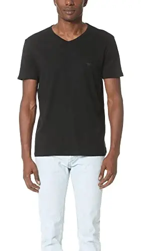 Emporio Armani Men's 3-Pack Regular Fit V-Neck Undershirt - 2