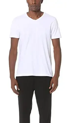 Emporio Armani Men's 3-Pack Regular Fit V-Neck Undershirt - 2