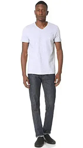 Emporio Armani Men's 3-Pack Regular Fit V-Neck Undershirt - 4