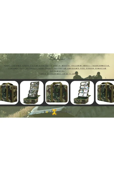 Empty First Aid Kit Camouflage Pattern - KONT MEDİKAL