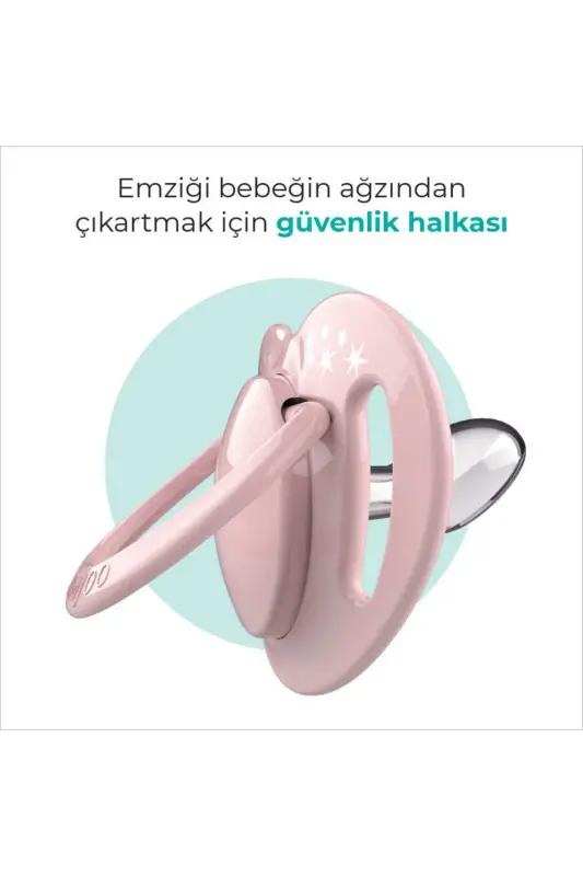 Emzik saqlash qutisi Powder Pink naqshli 0 oy 2 dona - 5