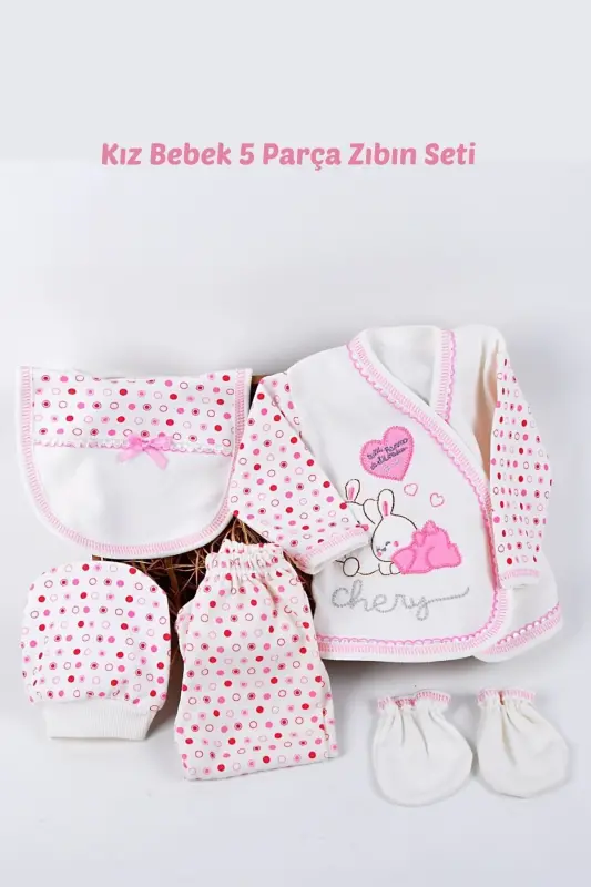 En Çok Beğenilen Kız ve Erkek Bebek Yeni Doğan Hediyelik Ürünler - Pembe (Nohut Battaniye) - 2