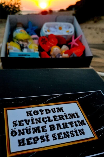 En Romantik Kişiye Özel Hediye Sevgiliye Yaz Temalı Doğum Günü Yıldönümü 2dark5kum0 - 4