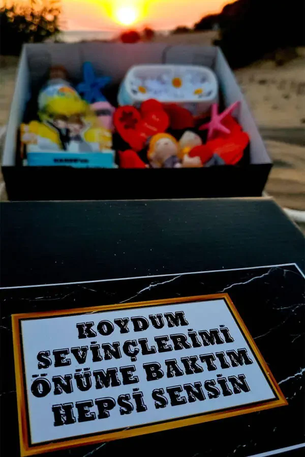 En Romantik Kişiye Özel Hediye Sevgiliye Yaz Temalı Doğum Günü Yıldönümü 2dark5kum0 - 4