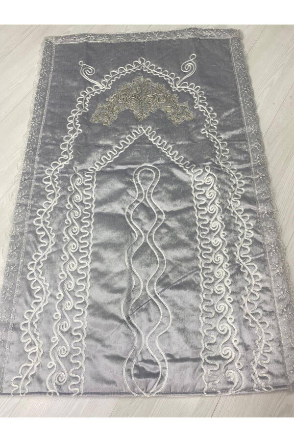 Engagement Prayer Rug Set French Lace 4 Piece Prayer Rug Set Engagement Engagement Prayer Rug Set - 2