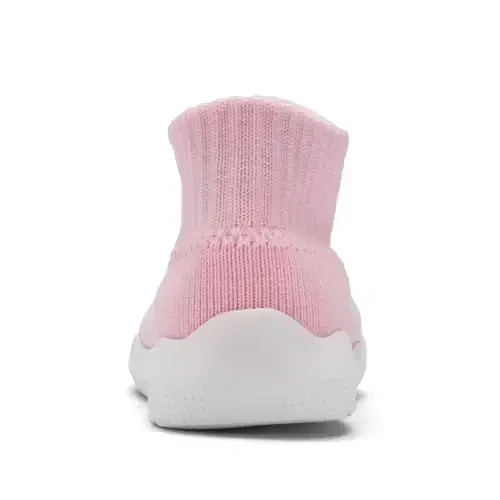 Engtoy Baby Shoes & Socks - Non-Slip Breathable Slippers with Soft Rubber Sole - Baby Boys & Girls Slip On Sneakers - 4