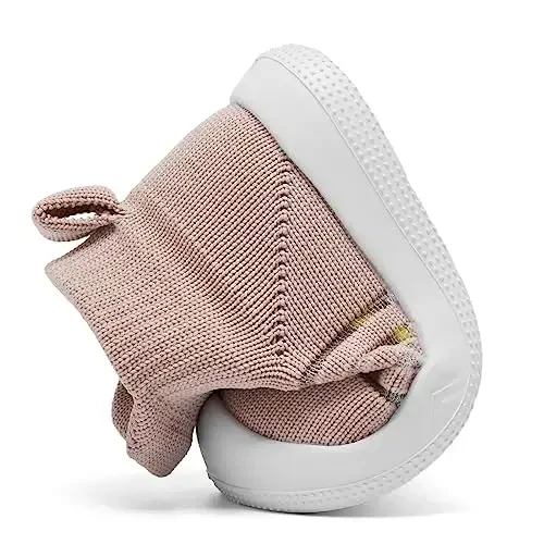 Engtoy Baby Shoes & Socks - Non-Slip Breathable Slippers with Soft Rubber Sole - Baby Boys & Girls Slip On Sneakers - 4