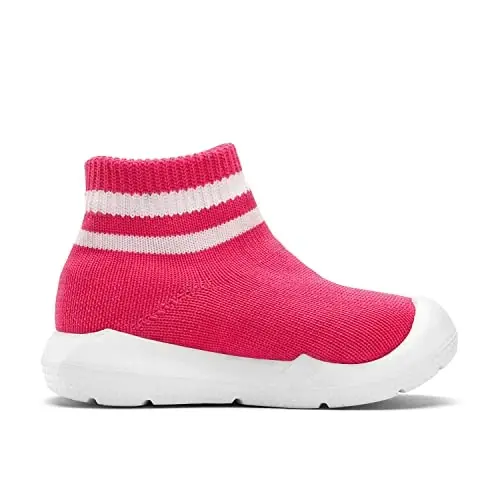 Engtoy Baby Shoes & Socks - Non-Slip Breathable Slippers with Soft Rubber Sole - Baby Boys & Girls Slip On Sneakers - 4