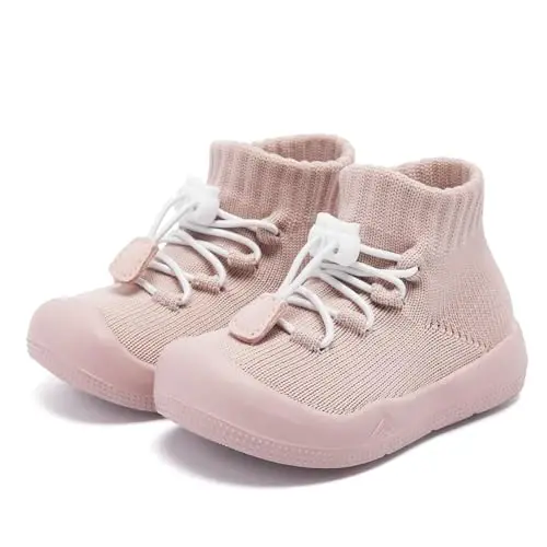 Engtoy Baby Shoes & Socks - Non-Slip Breathable Slippers with Soft Rubber Sole - Baby Boys & Girls Slip On Sneakers - 1