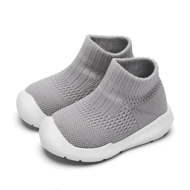 Engtoy Baby Shoes & Socks - Non-Slip Breathable Slippers with Soft Rubber Sole - Baby Boys & Girls Slip On Sneakers - 4