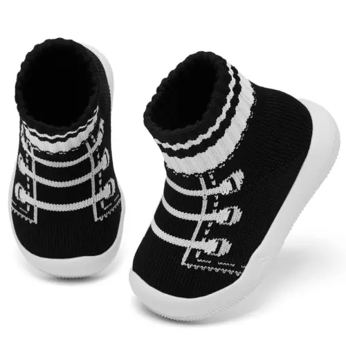 Engtoy Baby Shoes & Socks - Non-Slip Breathable Slippers with Soft Rubber Sole - Baby Boys & Girls Slip On Sneakers - Engtoy (1)