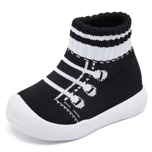 Engtoy Baby Shoes & Socks - Non-Slip Breathable Slippers with Soft Rubber Sole - Baby Boys & Girls Slip On Sneakers - 6