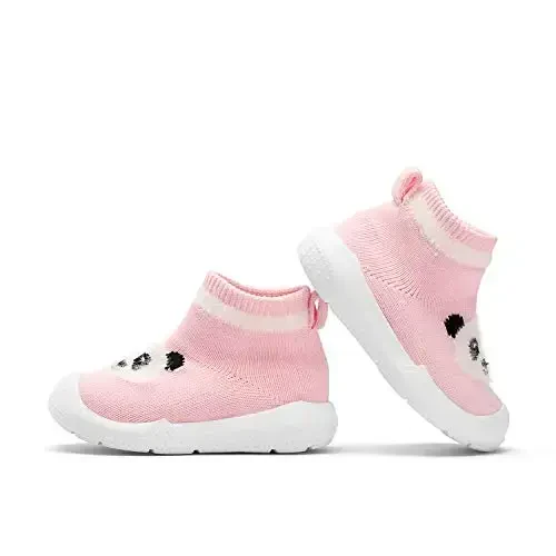 Engtoy Baby Shoes & Socks - Non-Slip дышащие тапочки с мягкой резиновой подошвой - Детские слипоны для мальчиков и девочек - 6