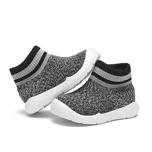 Engtoy Baby Shoes & Socks - Non-Slip дышащие тапочки с мягкой резиновой подошвой - детские слипоны для мальчиков и девочек - 4