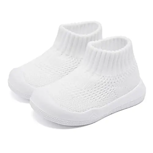 Engtoy Baby Shoes & Socks - Non-Slip Nafas oladigan poyabzal, yumshoq rezina taglikli - O'g'il va qiz bolalar uchun slip-on krossovkalar - 3