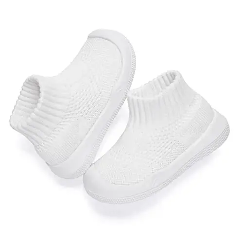 Engtoy Baby Shoes & Socks - Non-Slip Nafas oladigan poyabzal, yumshoq rezina taglikli - O'g'il va qiz bolalar uchun slip-on krossovkalar - 5