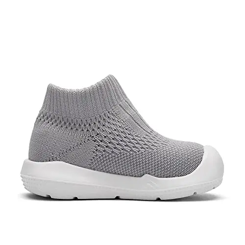 Engtoy Baby Shoes & Socks - Non-Slip nafas oladigan, yumshoq kauchuk taglikli tufli - O'g'il va qiz bolalar uchun slip-on krossovkalar - 6