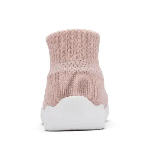 Engtoy Baby Shoes & Socks - Non-Slip Breathable Slippers with Soft Rubber Sole - Baby Boys & Girls Slip On Sneakers - 4
