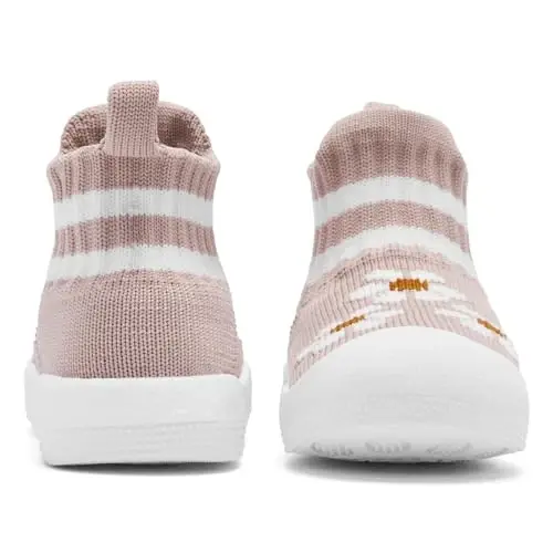 Engtoy Baby Shoes & Socks - Sirpanmaydigan, nafas oladigan, yumshoq rezina taglikli terliklar - O'g'il va qiz bolalar uchun slip-on krossovkalar - 6