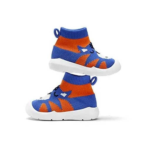 Engtoy Baby Shoes & Socks - Non-Slip Breathable Slippers with Soft Rubber Sole - Baby Boys & Girls Slip On Sneakers - 3