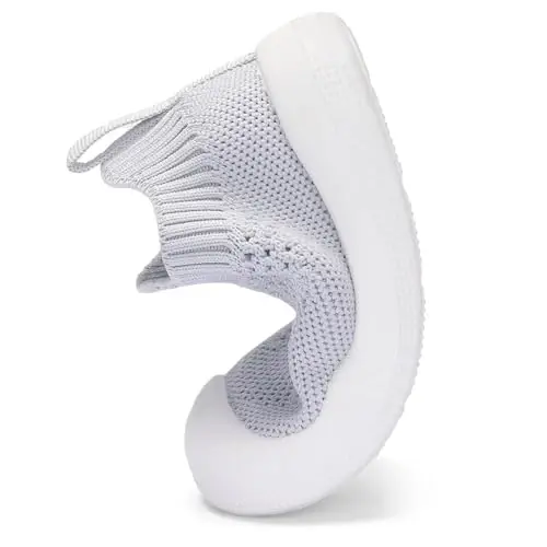 Engtoy Baby Shoes & Socks - Non-Slip Breathable Slippers with Soft Rubber Sole - Baby Boys & Girls Slip On Sneakers - 6