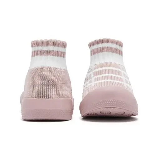 Engtoy Baby Shoes & Socks - Non-Slip Breathable Slippers with Soft Rubber Sole - Baby Boys & Girls Slip On Sneakers - 6