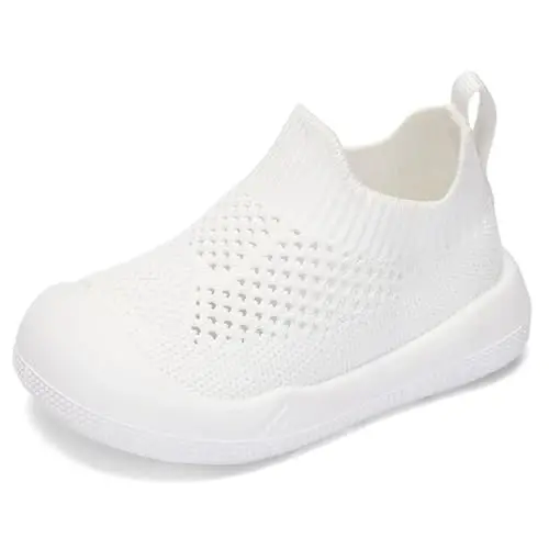 Engtoy Baby Shoes & Socks - Non-Slip Breathable Slippers with Soft Rubber Sole - Baby Boys & Girls Slip On Sneakers - 1