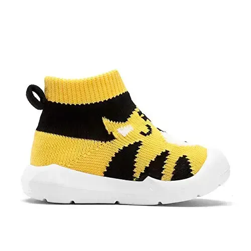 Engtoy Baby Shoes & Socks - Non-Slip Breathable Slippers with Soft Rubber Sole - Baby Boys & Girls Slip On Sneakers - 6