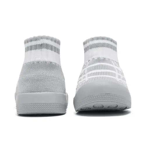 Engtoy Baby Shoes & Socks - Non-Slip Breathable Slippers with Soft Rubber Sole - Baby Boys & Girls Slip On Sneakers - 6
