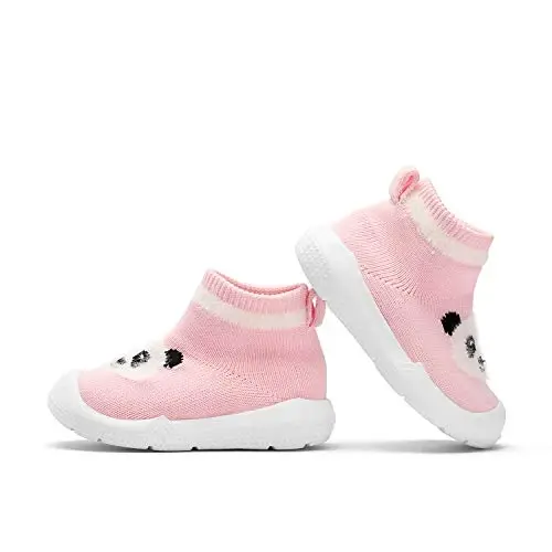 Engtoy Baby Shoes & Socks - Non-Slip Breathable Slippers with Soft Rubber Sole - Baby Boys & Girls Slip On Sneakers - 6