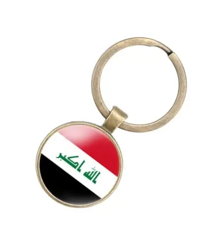 EnigmaGlow World Most Countries Flag Keyring Key Chain Zinc Alloy Keychains Daily Keychain Home Car Keys for Men Women 
