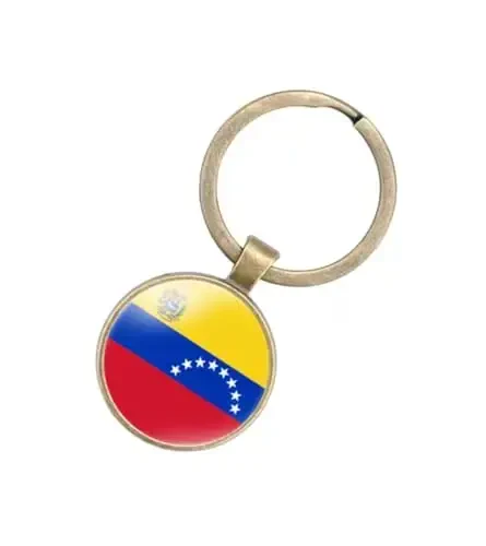 EnigmaGlow World Most Countries Flag Keyring Key Chain Zinc Alloy Keychains Daily Keychain Home Car Keys for Men Women - ENIGMAGLOW
