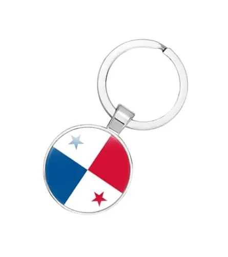 EnigmaGlow World Most Countries Flag Keyring Key Chain Zinc Alloy Keychains Daily Keychain Home Car Keys for Men Women 