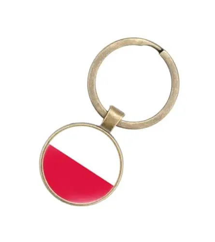 EnigmaGlow World Most Countries Flag Keyring Key Chain Zinc Alloy Keychains Daily Keychain Home Car Keys for Men Women 