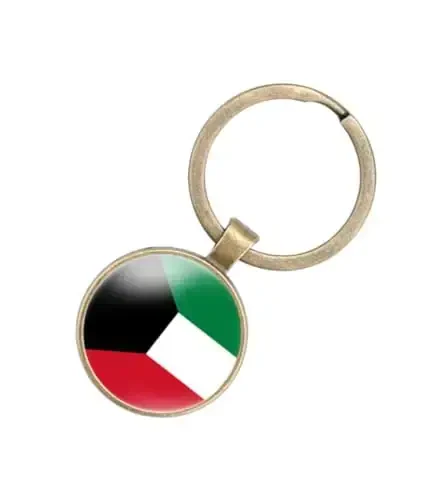 EnigmaGlow World Most Countries Flag Keyring Key Chain Zinc Alloy Keychains Daily Keychain Home Car Keys for Men Women - ENIGMAGLOW