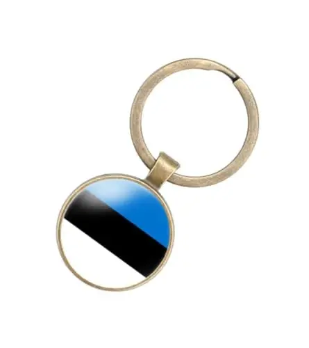 EnigmaGlow World Most Countries Flag Keyring Key Chain Zinc Alloy Keychains Daily Keychain Home Car Keys for Men Women - 1