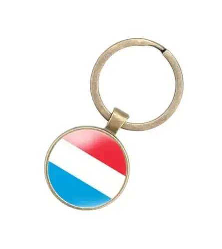EnigmaGlow World Most Countries Flag Keyring Key Chain Zinc Alloy Keychains Daily Keychain Home Car Keys for Men Women 