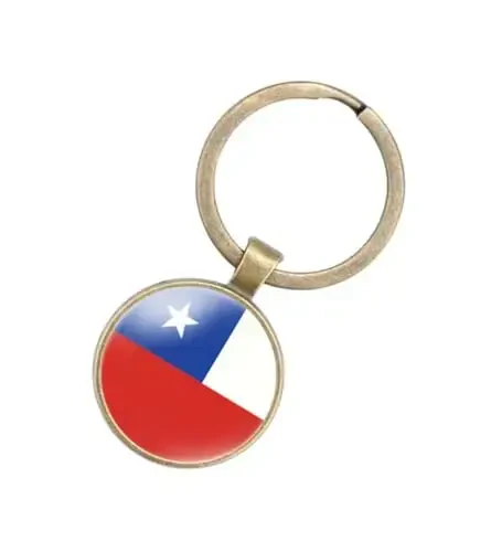 EnigmaGlow World Most Countries Flag Keyring Key Chain Zinc Alloy Keychains Daily Keychain Home Car Keys for Men Women 