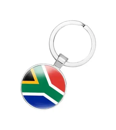 EnigmaGlow World Most Countries Flag Keyring Key Chain Zinc Alloy Keychains Daily Keychain Home Car Keys for Men Women 